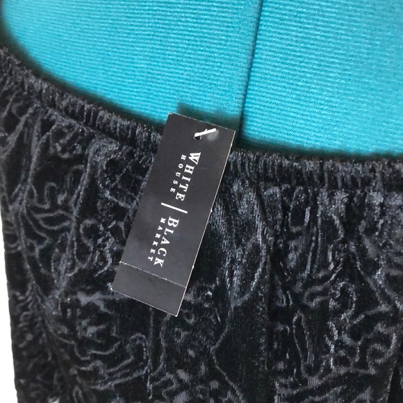 WHBM Velvet Black Off Shoulder Dress - Picture 5 of 5